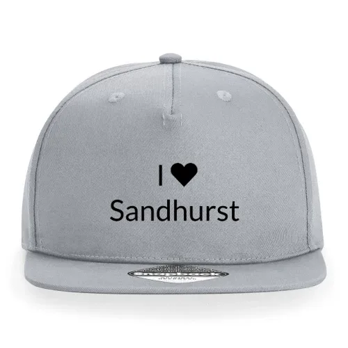 I Love Sandhurst Cap Sonstig. Snapback Rapper