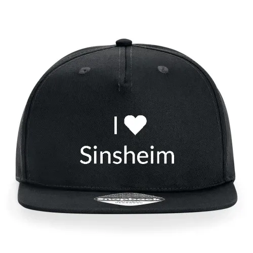 I Love Sinsheim Cap Sonstig. Snapback Rapper