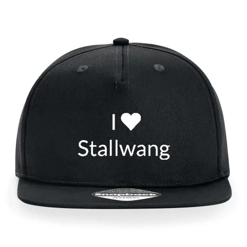 I Love Stallwang Cap Sonstig. Snapback Rapper