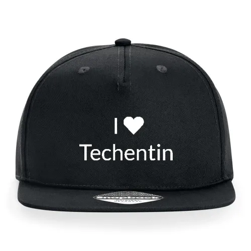 I Love Techentin Cap Sonstig. Snapback Rapper