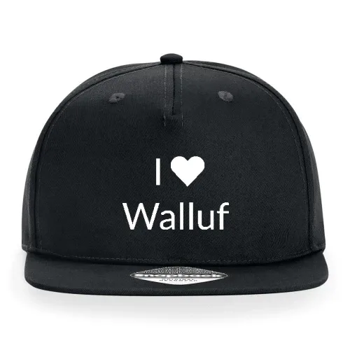 I Love Walluf Cap Sonstig. Snapback Rapper