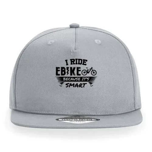 I Ride Ebike Because It s Smart Ebiker E-Bike Cap Sonstig. Snapback Rapper
