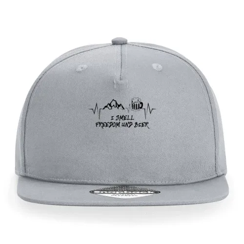 I Smell Feedom Und Bier für Wanderer Herzschlag Cap Sonstig. Snapback Rapper