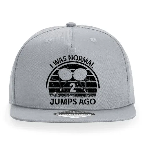 I Was Normal 2 Jumps Ago Fallschirmjäger Falli Cap Sonstig. Snapback Rapper