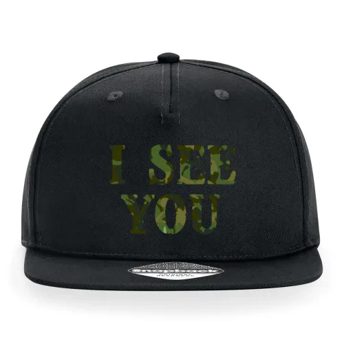 Ich sehe dich Tarnung Cap Sonstig. Snapback Rapper
