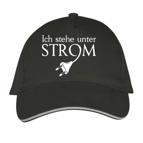 Ich stehe unter Strom - Stecker Shirt Sonstig. Cap