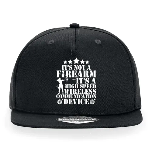 It s Not A Firearm Bogenschießen Bogenschütze Cap Sonstig. Snapback Rapper