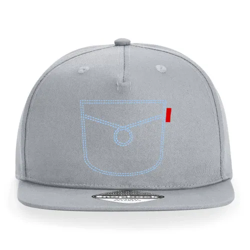 Jeansnaht an Tasche Cap Sonstig. Snapback Rapper