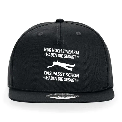 Jogger Spruch Nur Noch Einen KM Haben Sie Gesagt Sonstig. Cap
