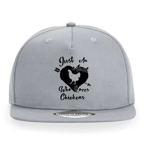 Just an Aunt who loves Chickens Tante liebt Hühner Cap Sonstig. Snapback Rapper