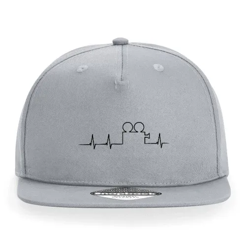 Kamera Herzschlag Cap Sonstig. Snapback Rapper