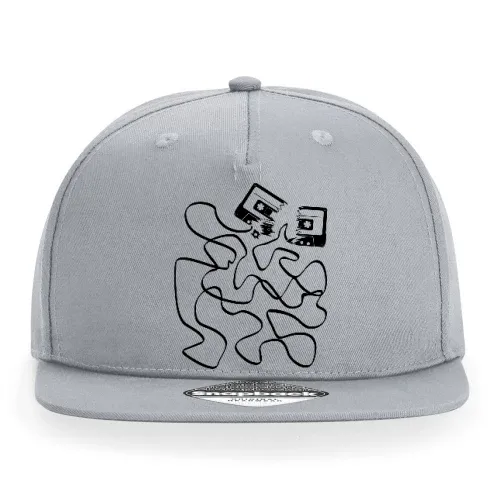 kaputte Kassette mit Bandsalat Cap Sonstig. Snapback Rapper