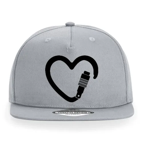 Karabiner Herz Klettern Cap Sonstig. Snapback Rapper