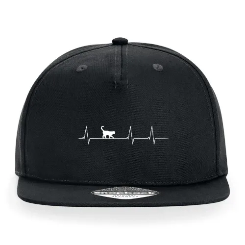 Katzen Herzschlag Cap Sonstig. Snapback Rapper