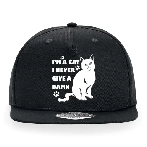 Katzen Humor Cap Sonstig. Snapback Rapper