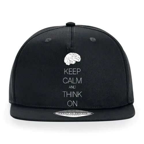 keep calm and think on Cap