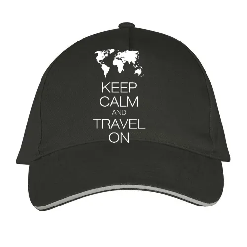 keep calm and travel on Cap Sonstig. Long Beach