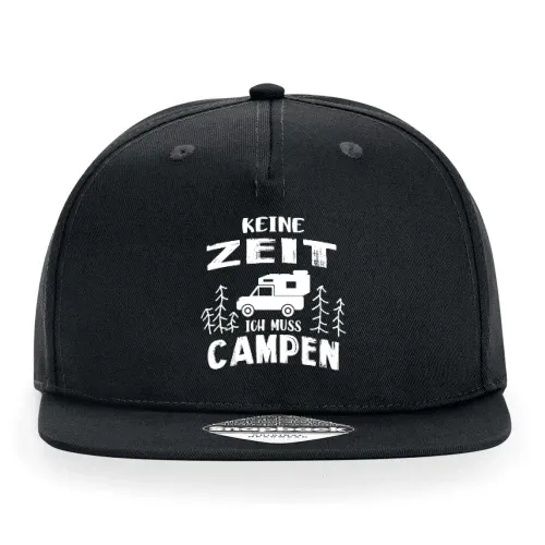 Kein Zeit Ich Muss Campen Pickup Wohnkabine Womo Cap Sonstig. Snapback Rapper