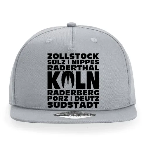 Köln Stadtteile 2.0 Cap Sonstig. Snapback Rapper