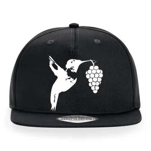 Kolibri bringt Weintrauben Cap Sonstig. Snapback Rapper