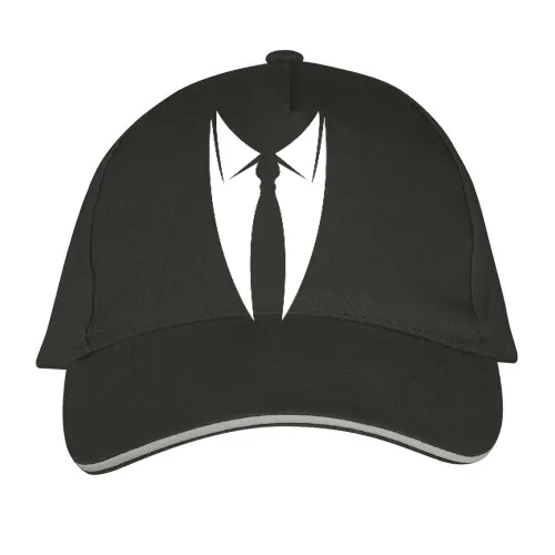 Kragen mit Krawatte Sonstig. Cap