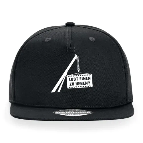 Kran Kranbediener Kranfahrer Lust einen zu heben? Cap Sonstig. Snapback Rapper