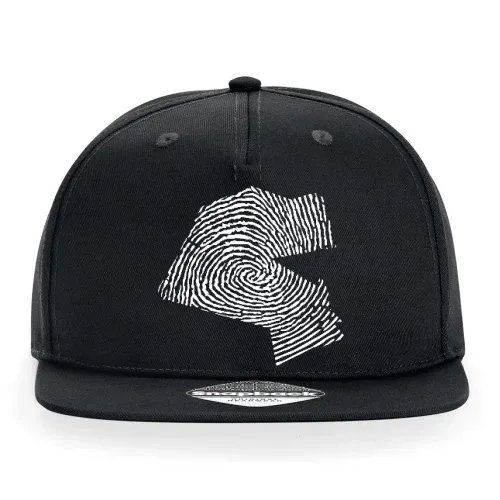 Kuwait Fingerabdruck Cap Sonstig. Snapback Rapper