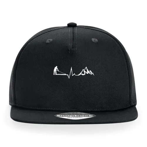 Landwirt im Gebirge Farmer Berge Herzschlag Cap