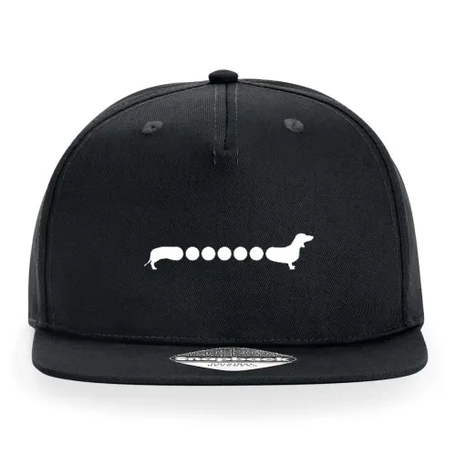 Langer Dackel mit Punkten Cap Sonstig. Snapback Rapper