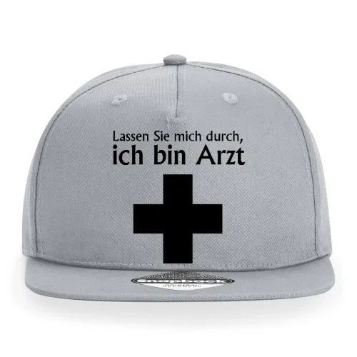 Lassen Sie mich durch ich bin Arzt Cap Sonstig. Snapback Rapper