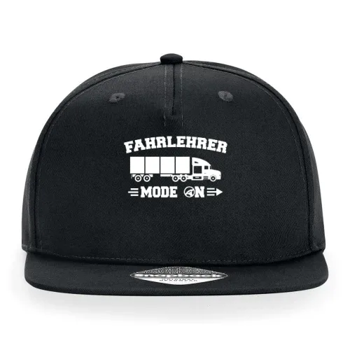 LKW Fahrlehrer Mode On - Truck Lehrer Fahrschule Cap Sonstig. Snapback Rapper