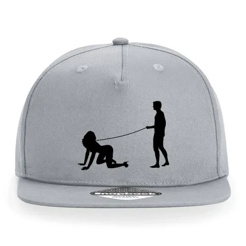 Mann geht mit Frau gassi Sonstig. Cap