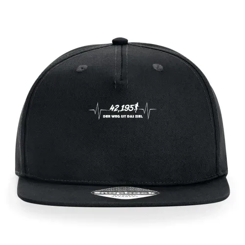 Marathon 42km Lauf Der Weg ist das Ziel Cap Sonstig. Snapback Rapper