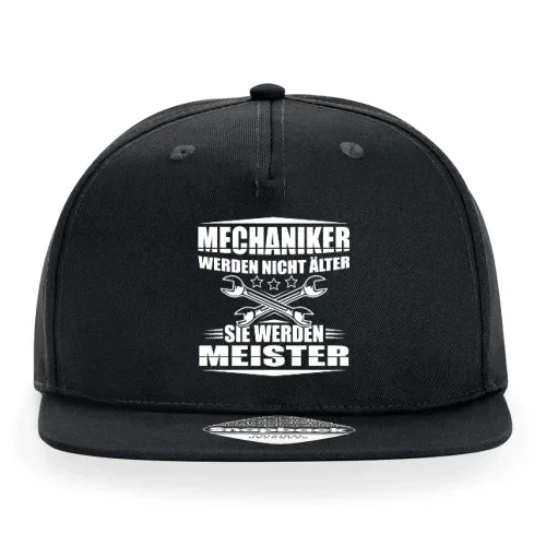 Mechaniker werden nicht älter sie werden Meister Cap Sonstig. Snapback Rapper