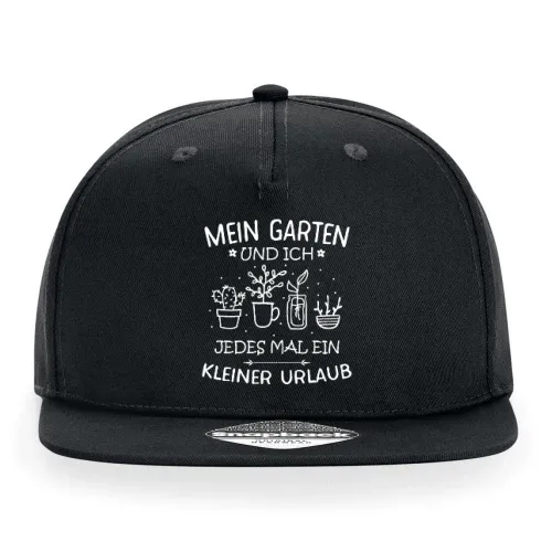 Mein Garten und ich jedes Mal ein kleiner Urlaub Cap Sonstig. Snapback Rapper