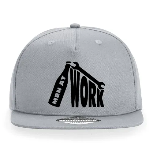 Men at work Cap Sonstig. Snapback Rapper