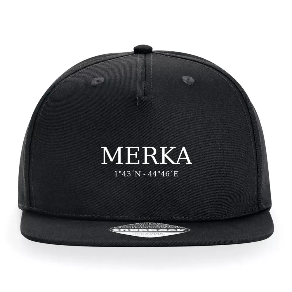  Sonstig. Cap mit Aufdruck 'Merka Koordinaten'