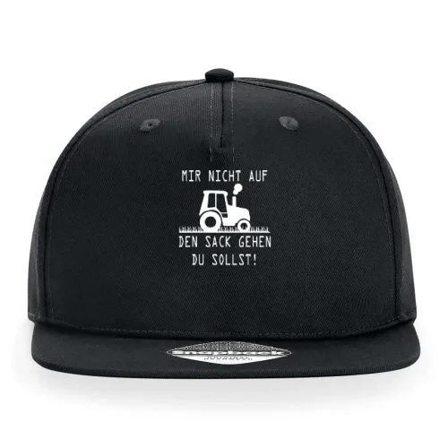Mir Nicht Auf Den Sack Gehen Du Sollst! Traktor Cap Sonstig. Snapback Rapper
