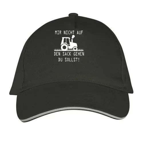 Mir Nicht Auf Den Sack Gehen Du Sollst! Traktor Cap Sonstig. Long Beach