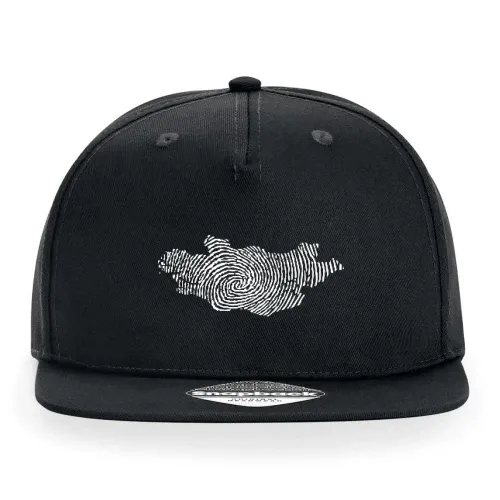 Mongolei Fingerabdruck Cap Sonstig. Snapback Rapper