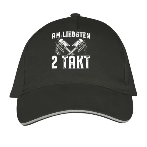 Moped Enduro - Am Liebsten Zweitakt - Mopedfahrer Cap Sonstig. Long Beach