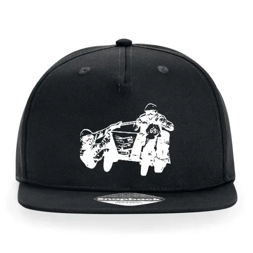 Motocross mit Beiwagen Cap