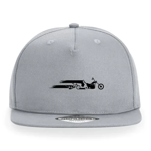 Motorrad Chopper Evolution Schweif Cap