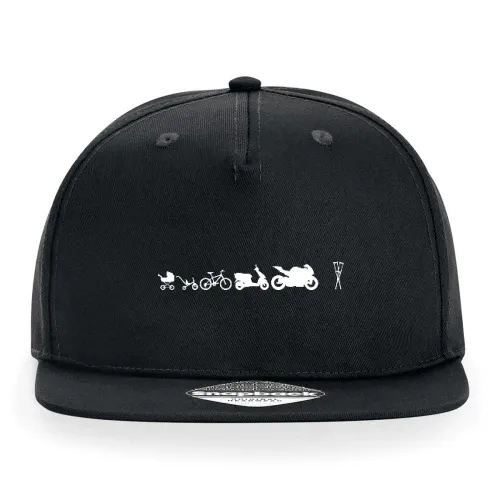 Motorrad Evolution Krücken Cap