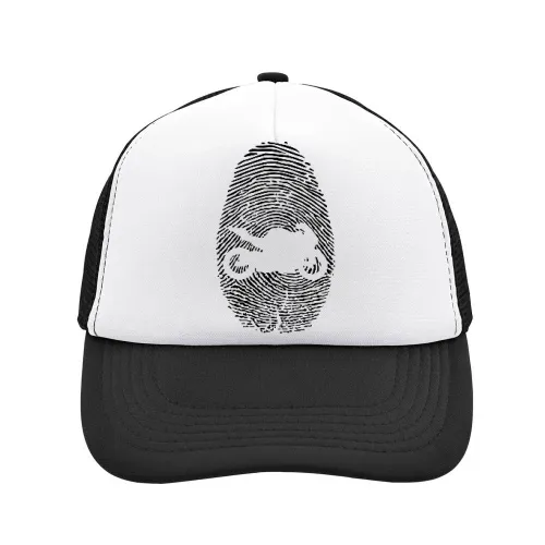 Motorrad Fingerabdruck Sonstig. Cap