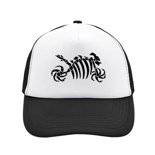 Motorrad Fossil Skelett Sonstig. Cap