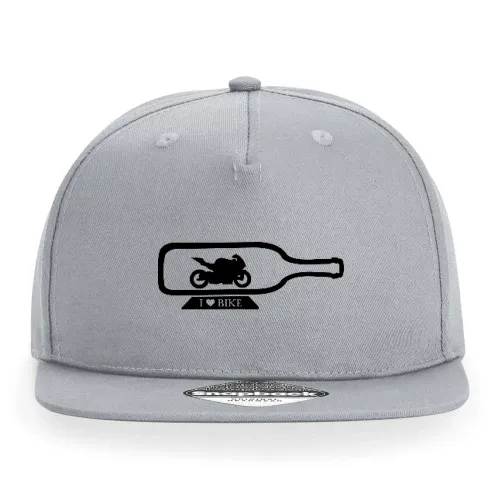 Motorrad in Flasche - Flaschenbike Cap