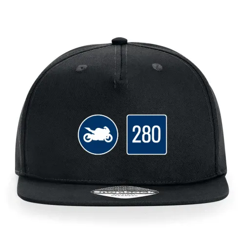 Motorrad Richtgeschwindigkeit Cap