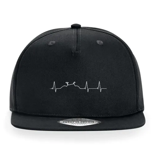 Mountainbike Herzschlag Cap Sonstig. Snapback Rapper