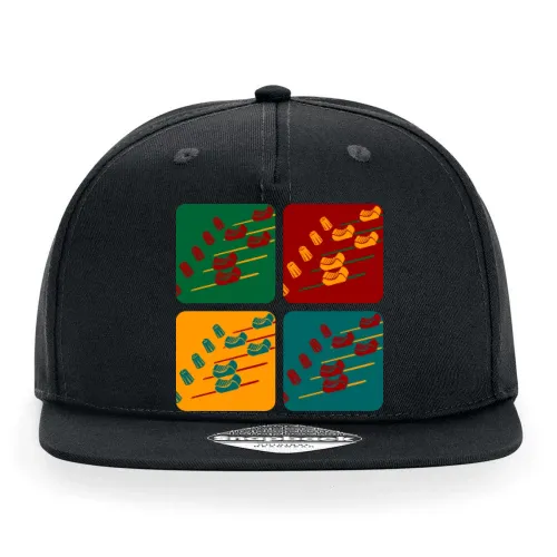 Musik Mischpult Warhol Cap Sonstig. Snapback Rapper